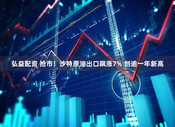 弘益配资 抢市！沙特原油出口飙涨7% 创逾一年新高