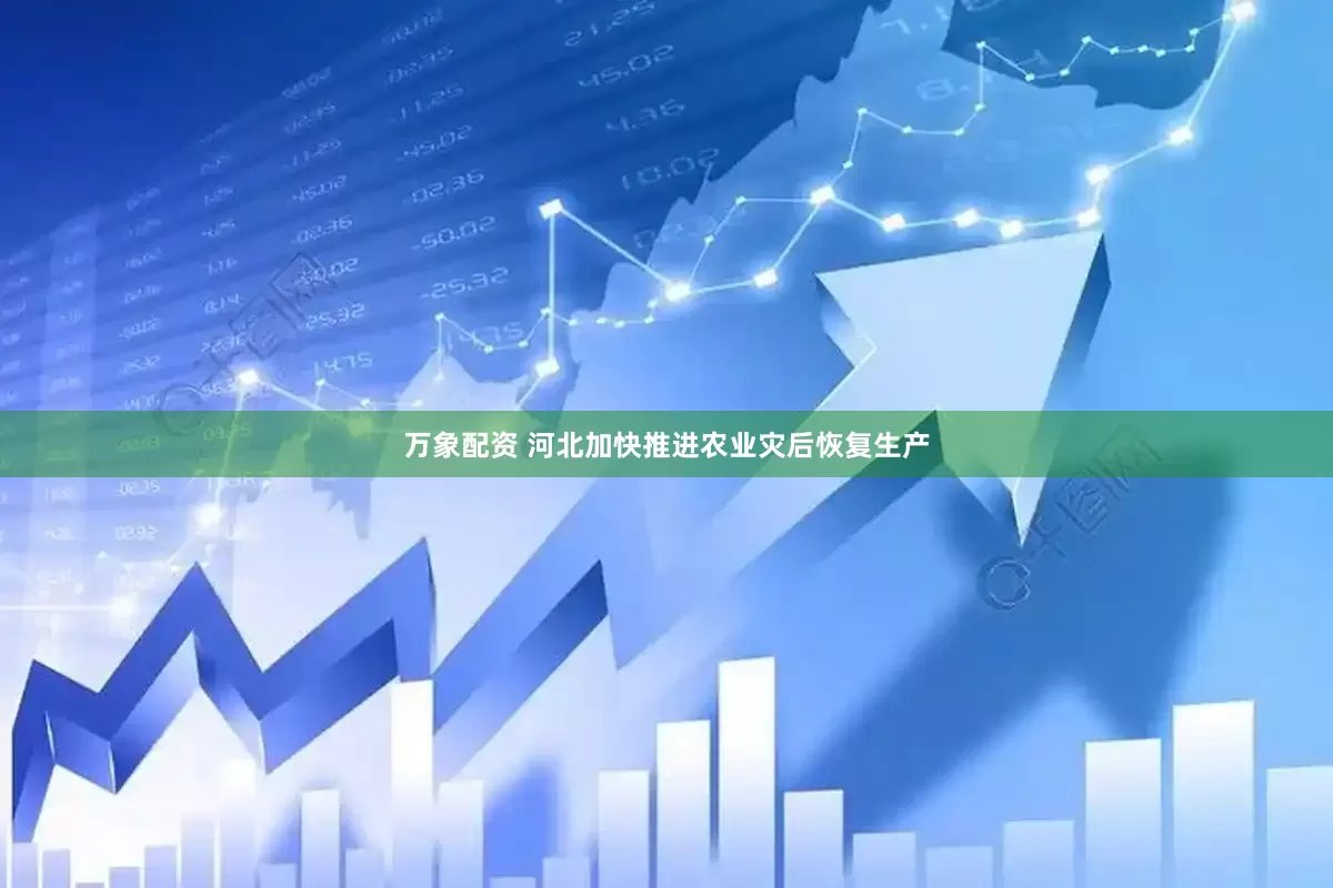 万象配资 河北加快推进农业灾后恢复生产